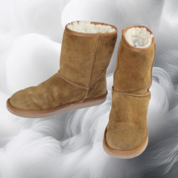 Koolaburra By Ugg Sand Koola Short Pull On Style Boot, Size 10 - Picture 2 of 8